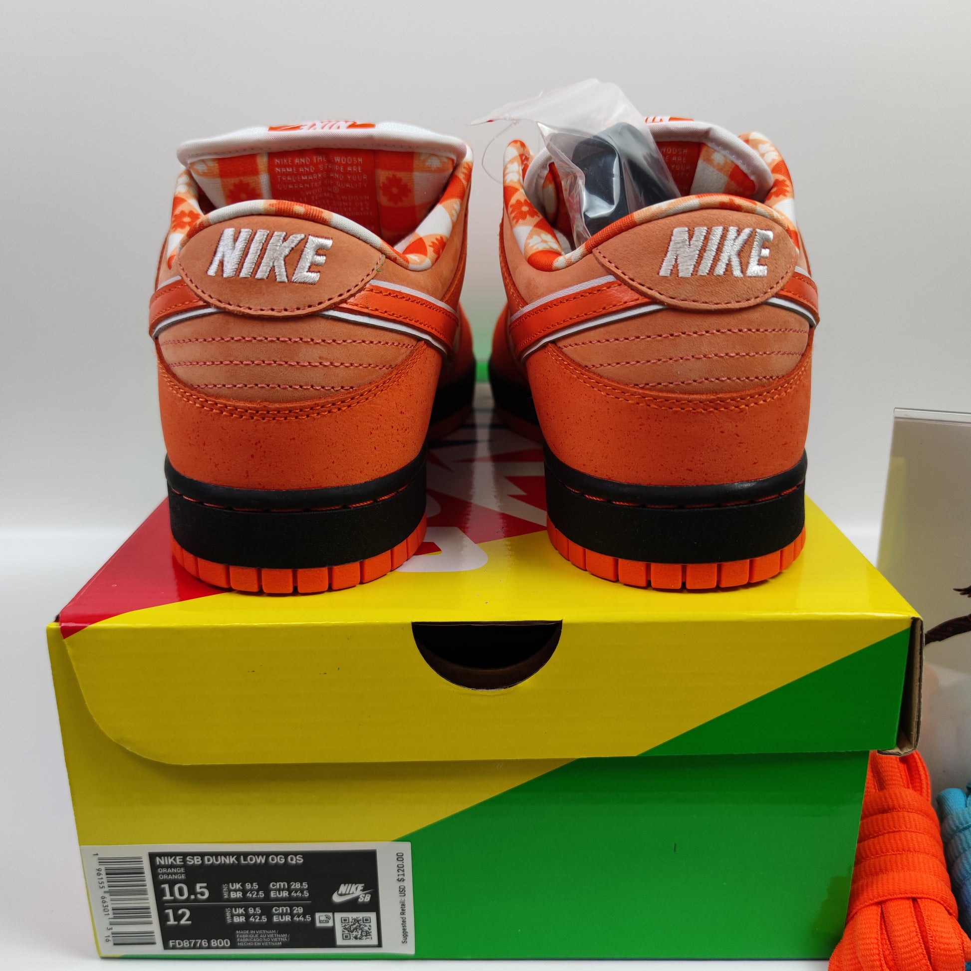 CONCEPTS x Nike Dunk SB Low "Orange Lobster" FD8776-800 - Fashion Sneaker1818