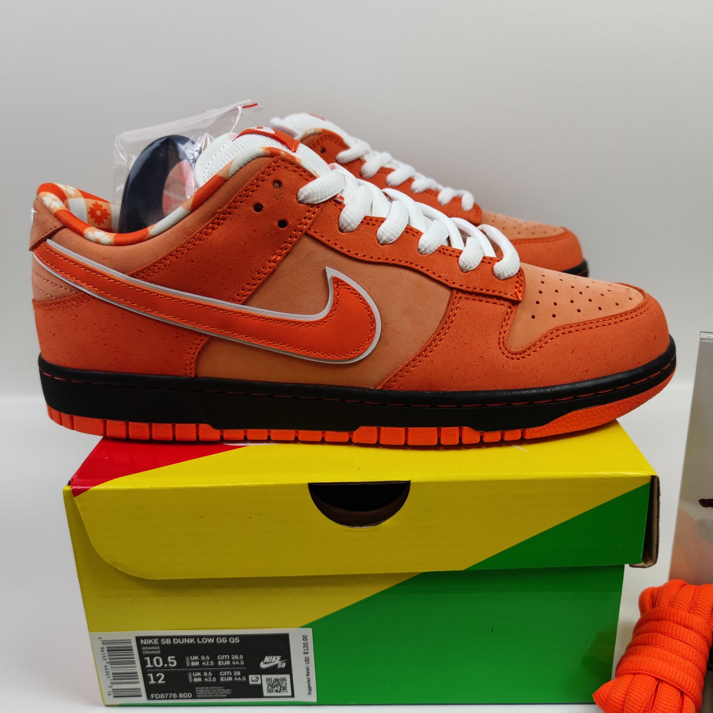 CONCEPTS x Nike Dunk SB Low "Orange Lobster" FD8776-800 - Fashion Sneaker1818