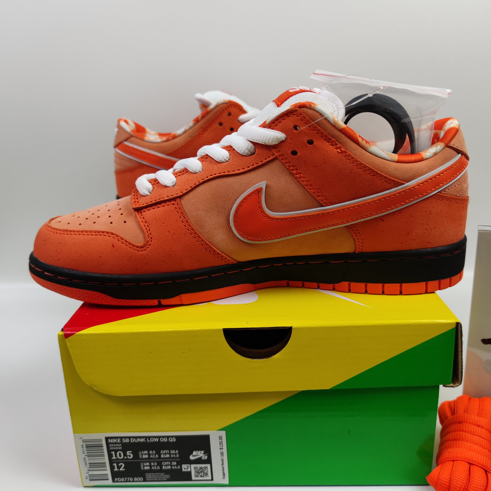 CONCEPTS x Nike Dunk SB Low "Orange Lobster" FD8776-800 - Fashion Sneaker1818