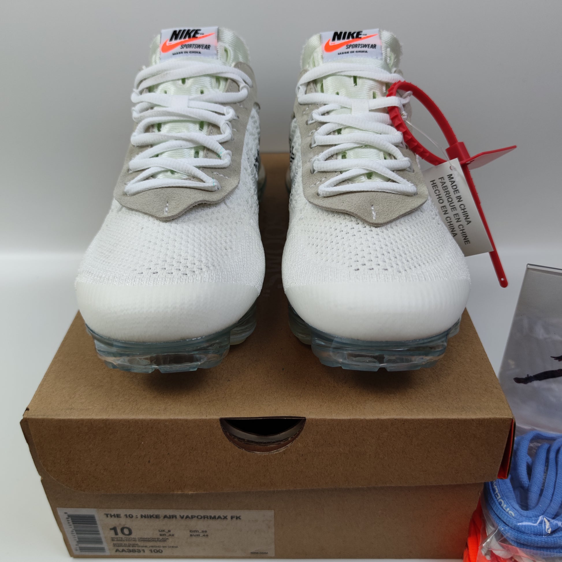 Off-White x Nike Air VaporMax White The Ten AA3831-100 - Fashion Sneaker1818