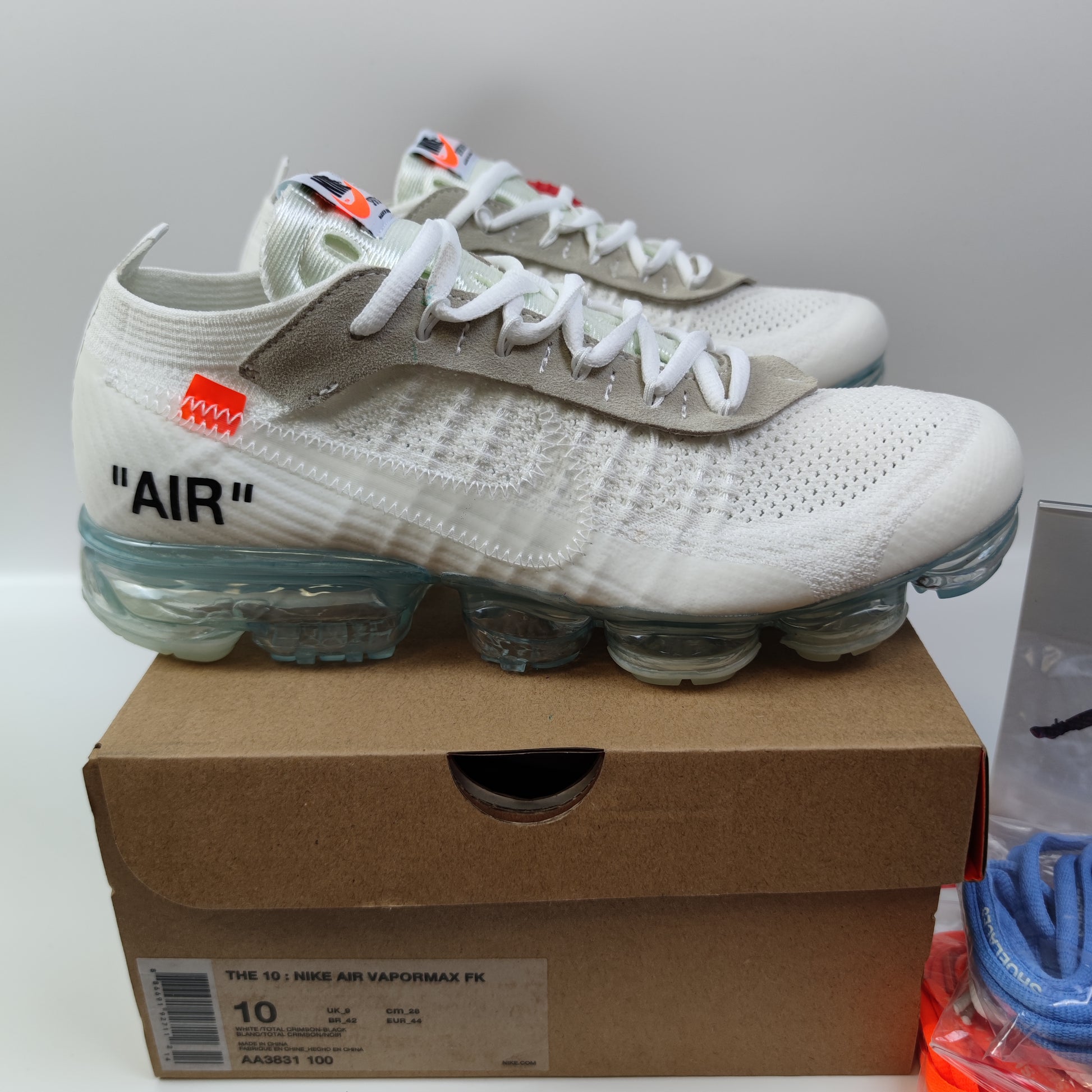 Off-White x Nike Air VaporMax White The Ten AA3831-100 - Fashion Sneaker1818