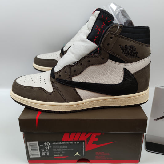 Travis Scott x Air Jordan 1 High OG TS SP CD4487-100 - Fashion Sneaker1818