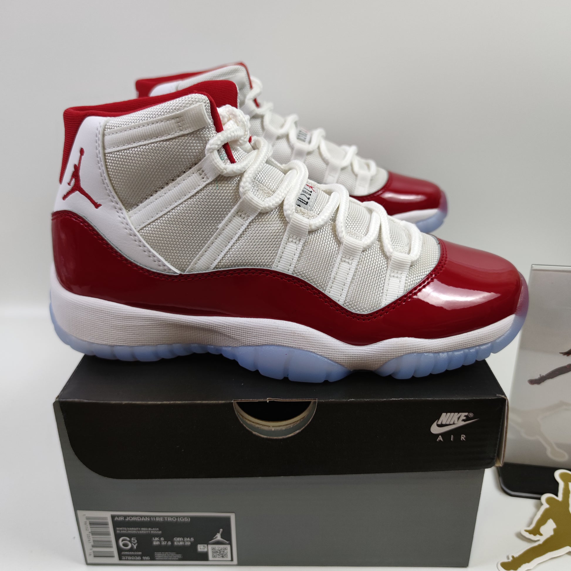 Air Jordan 11 Retro "Cherry" (GS) 378038-116 - Fashion Sneaker1818