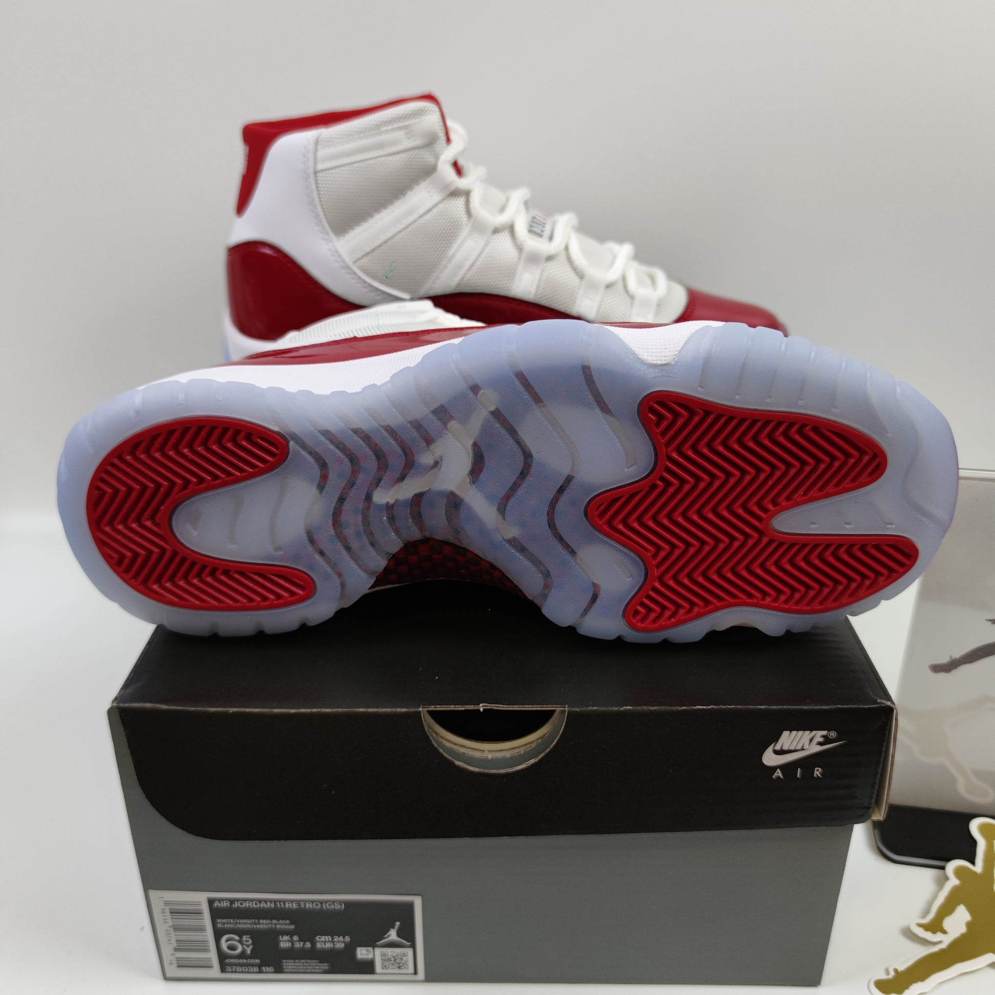 Air Jordan 11 Retro "Cherry" (GS) 378038-116 - Fashion Sneaker1818